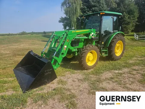 2020 John Deere 5075E MFWD Tractor W/Loader — listed equipment photograph