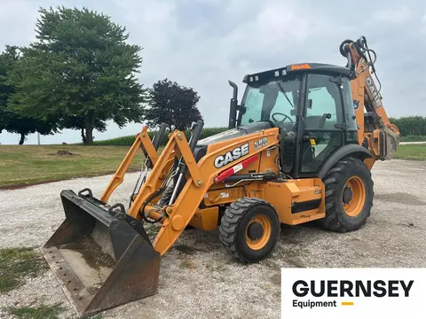 2015 Case 580 Super N 4x4 Loader Backhoe W/Extendahoe — listed equipment photograph